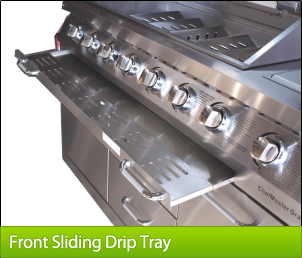 Front Sliding Drip Tray