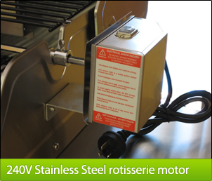 240V Rotisserie Motor